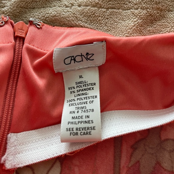 Beautiful Cache long sun dress size XL. Comes with attachable straps. - Picture 2 of 4